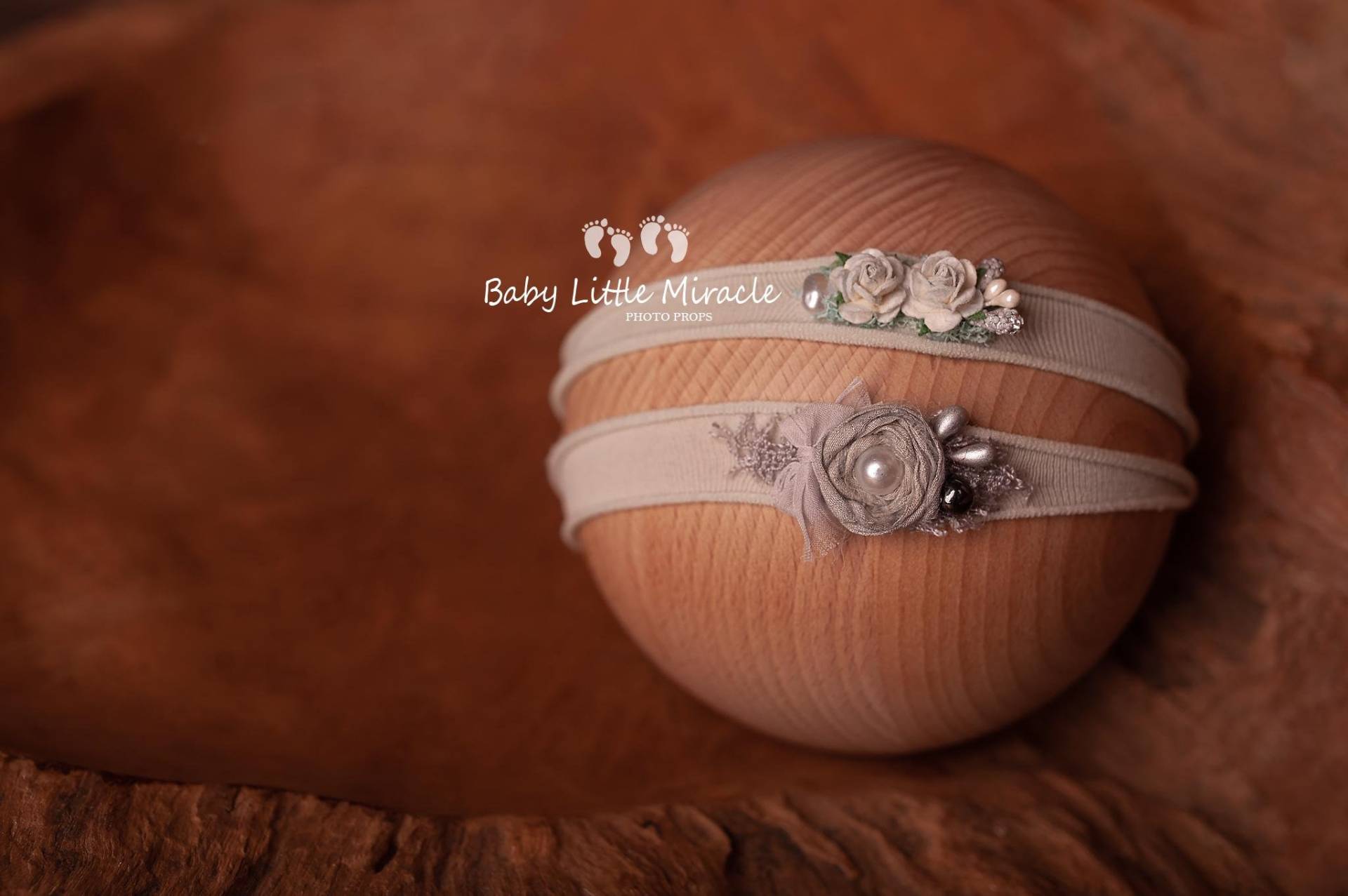 Baby Stirnband, Stirnbänder Set, Photo Prop, Neugeborenen Raffhalter, Baby-Dusche-Geschenk, Tauf Graues Stirnband von babylittlemiracle