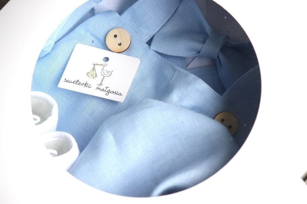 Taufset Für Jungen, Leinen, Taufe, Blue Leinen Outfits, Outfit Baby Boy, Taufleinen, Sommer Taufe Outfit, Clothes Boy von babypullover