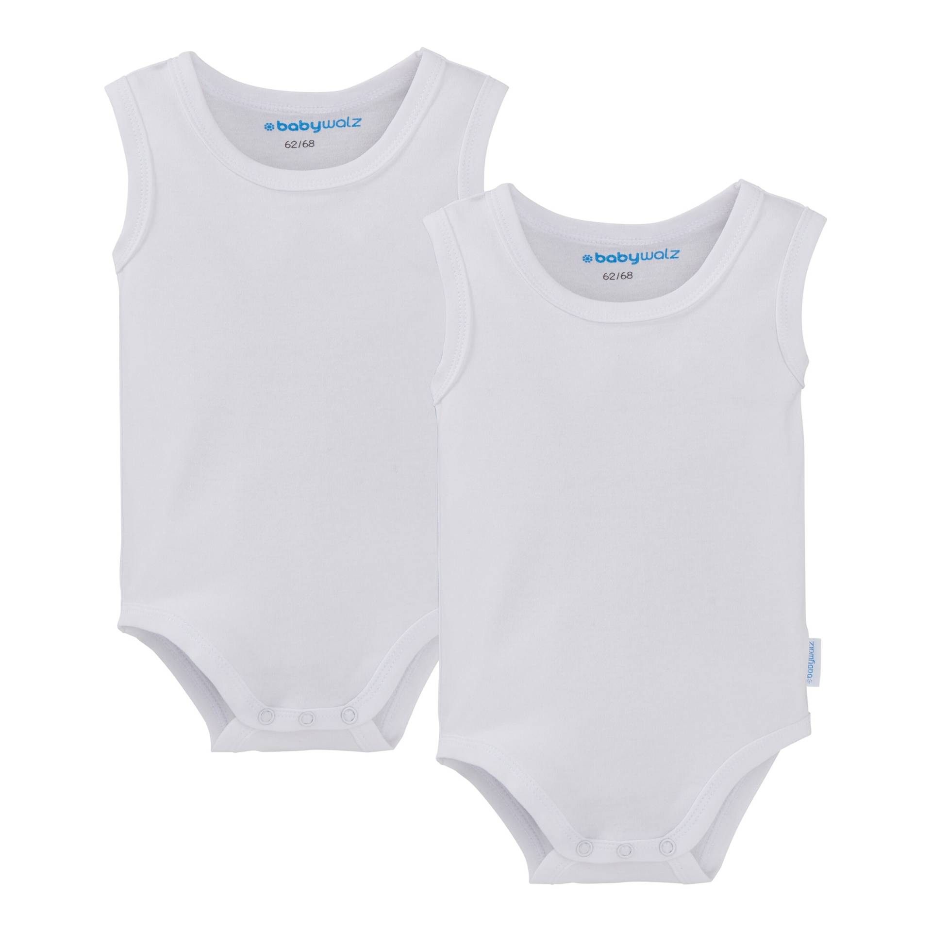 Baby-Walz Basics 2er-Pack Body ohne Arm von baby-walz