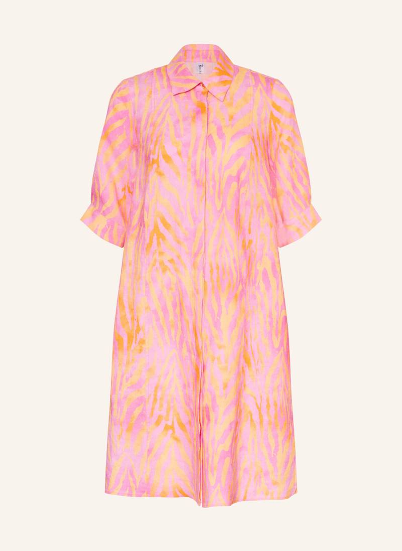 Backstage Hemdblusenkleid Parvati Aus Leinen rosa von backstage