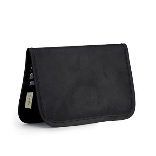 bagINBAG QIANPA Kartenetui für Damen und Herren, schlanke Brieftasche mit Reißverschlusstasche, minimalistische Geldbörse, RFID mit Nylongewebe, Schwarz, Extra Large, Minimalistisch bagINBAG QIANPA Kartenetui für Damen und Herren, schlanke Brieftasche mit Reißverschlusstasche, minimalistische Geldbörse, RFID mit Nylongewebe, Schwarz, Extra Large, Minimalistisch von bagINBAG QIANPA