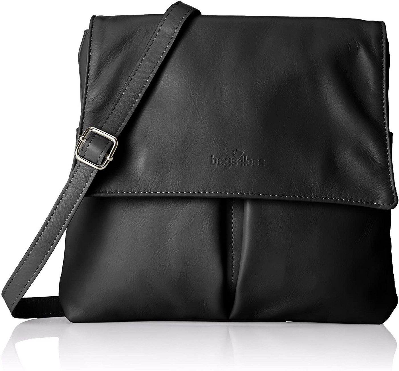 bags4less Schultertasche Balta Umhängetasche, echt Leder von bags4less