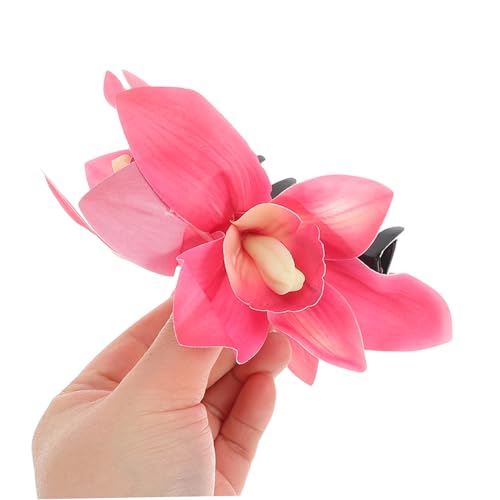 Balacoo 2 STÜCK Teiliges Hawaii Blumen Haarklammer Rutschfeste Blüten Haarspangen für Damen Vielseitiges Tropisches Haaraccessoire für Dickes und Dünnes Haar für Strandurlaub und von balacoo