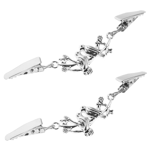 Balacoo 2 Stück Cardigan Clips aus Langlebiger Zinklegierung Vielseitige Broschen und Schalklammern für Damen Enten Strickjacken Spangen Sicherer Halt gegen Verrutschen von balacoo