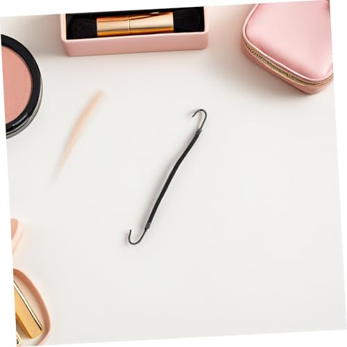 Balacoo 20 Stück Teiliges Elastische Ponytail Haken aus Robustem Material Sanfter Ziehen Vielseitig für Pferdeschwanz Flechtfrisuren und Half Knots für Haartypen Schwarz von balacoo