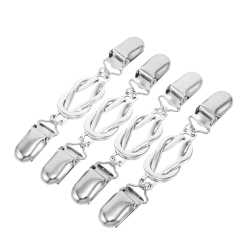 Balacoo 4 Stück Retro Pullover Clips aus Zinklegierung Strickjacken und Schalspangen für Damen Einfach zu Befestigen Modisches Accessoire für Kühle Tage und Vielseitige Outfits von balacoo
