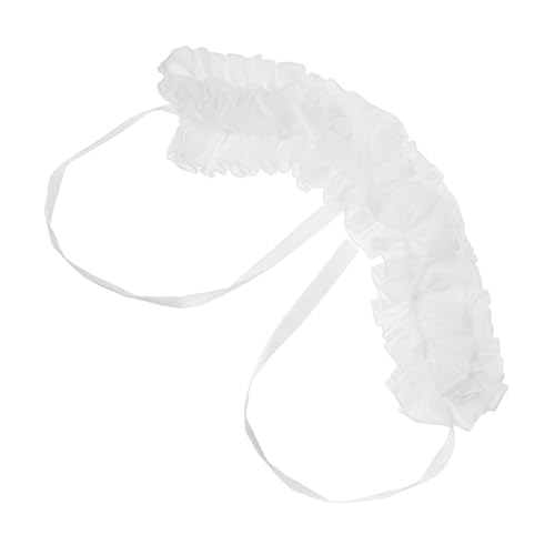 Balacoo Abnehmbare Chiffon Rüschenkragen Damen Komfortabel Weicher Fotorequisite Verstellbar Elegant von balacoo