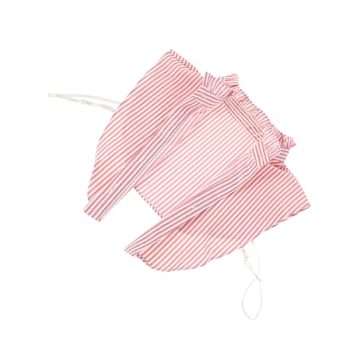 Balacoo Abnehmbarer Damen Krageneinsatz Gestreifter Falscher Kragen Vielseitiger Blusenkragen für Strickjacken Ausschnitt Pullover und Cardigans Halsdekoration für Alltag und Party von balacoo