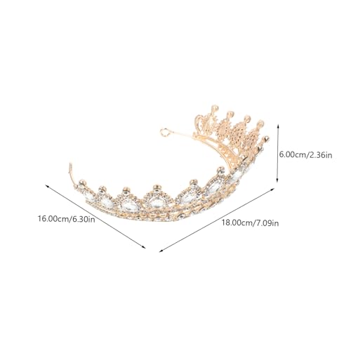Balacoo Bridal Tiara mit Funkelnden Strasssteinen Verarbeitung für Langanhaltenden Vielseitiger Haarschmuck für Braut Brautjungfern und Festliche Anlässe Wie Hochzeit Geburtstag und Party von balacoo