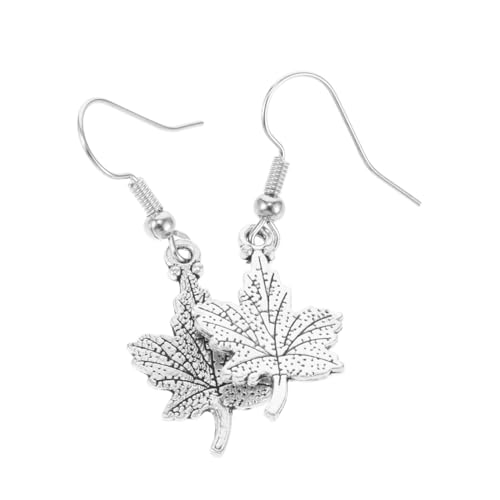 Balacoo Herbstliche Maple Leaf Ohrringe Damen Dangle Schmuck mit Filigranen Ahornblatt Details Vielseitig Tragbar für Alltag und Fest Handgefertigt aus Langlebiger Legierung als zum von balacoo