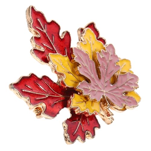 Balacoo Moderne Ahornblatt Brosche Damen Metall Anstecknadel Herbst Schmuck für Pullover Mantel Rucksack Vintage Blattmotiv Dekorative Kleidung Accessoire Balacoo Moderne Ahornblatt Brosche Damen Metall Anstecknadel Herbst Schmuck für Pullover Mantel Rucksack Vintage Blattmotiv Dekorative Kleidung Accessoire von balacoo