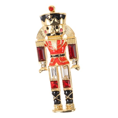 Balacoo Soldat Anstecknadel Metallbrosche Dekorative Vintage Brosche für Damen Hüte Schals Kleidung Rucksack Schmuck Zubehör von balacoo