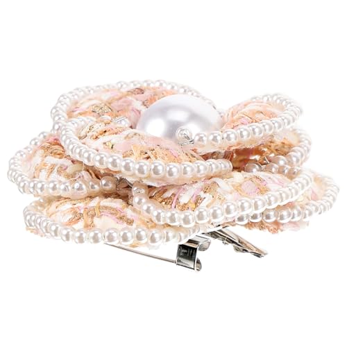 Balacoo Vintage Brosche mit Perlenbesatz Damen Anstecknadel für Kleidung Jacken Schals und Rucksäcke Dekorative Blütenbrosche für Besondere Anlässe von balacoo