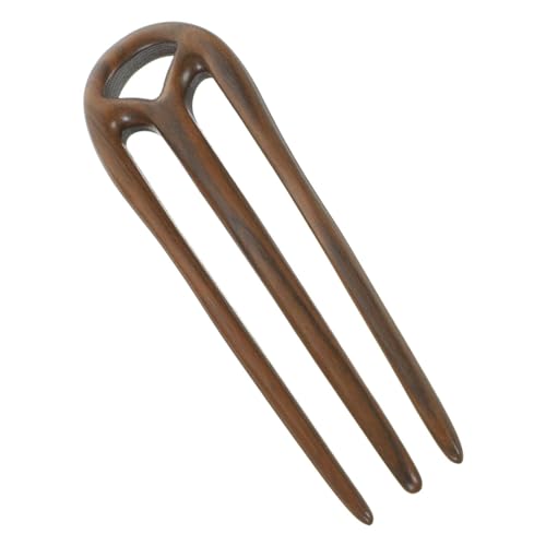 Balacoo Vintage Chinesische Holz Haarstäbchen Dutt Haarnadel Haargabel für Damen Teenager Langes Haar Einfache Befestigung Eleganter Haarschmuck für Alltag und Festlichkeiten von balacoo