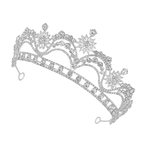 Balacoo Wunderschöne Tiara Krone mit Funkelnden Wassersteinen Elegantes Haarschmuck Accessoire für Damen und Mädchen Geeignet für Hochzeiten Geburtstage und Festliche Anlässe Leicht und von balacoo