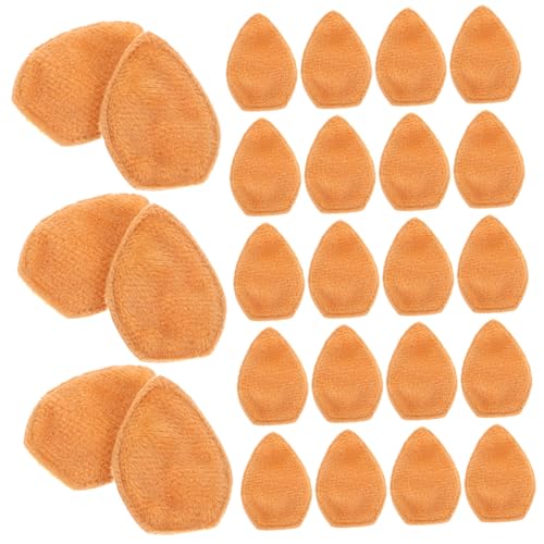 balacoo 100 Stück Ohren Bastelset Doppelseitige Plüsch Hirschgeweih Haarspangen DIY Kopfschmuck Zubehör für Kleidung und Handwerk Braune Ohren Dekoration Vielseitig Verwendbar von balacoo