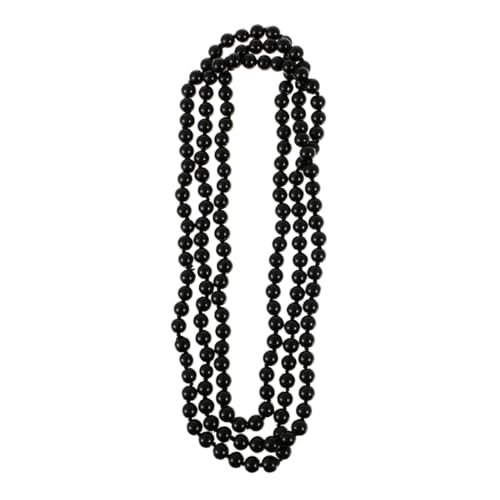 balacoo 2 Stück Lange Verstellbare Perlenkette Hochwertige Widerstandsfähige Imitationsperlen Glatte Oberfläche Vielseitige Modeschmuck Halskette für Damen und Mädchen als Pullover Kette von balacoo