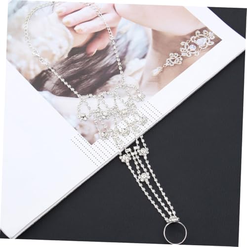 balacoo 2 Stück Verstellbare Fußkettchen für Damen mit Funkelnden Strasssteinen Teiliges Beach und Brautschmuck Fußkette für Hochzeit und Sommer Stilvoll und Vielseitig Anpassbar von balacoo