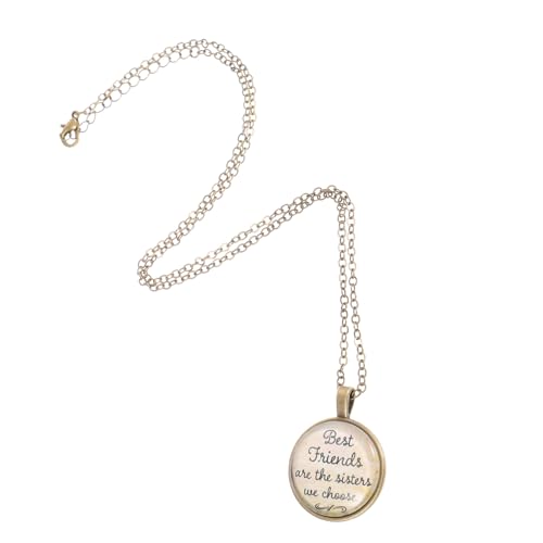 balacoo Damen Halskette mit Anhänger aus Robustem Schmuckkette für Frauen Einfache Langlebige Halskette mit Zeitlosem Design für Alltag und Besondere Anlässe von balacoo