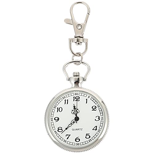 balacoo Schlüsselanh?ngeruhr Einfach zu Leeren Time Key Ring Taschenuhr Mode Quarzuhr Tragbare H?ngende Uhr (?) von balacoo