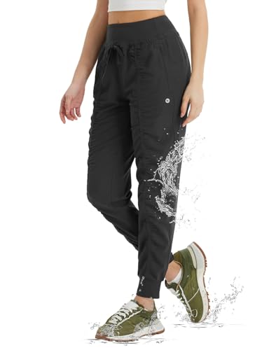 baleaf Damen Outdoorhose mit Kordelzug Wanderhose Wasserabweisend Trekkinghose Schwarz XS baleaf Damen Outdoorhose mit Kordelzug Wanderhose Wasserabweisend Trekkinghose Schwarz XS von baleaf