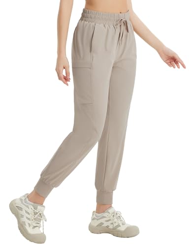 baleaf Damen Wanderhose Cargohose Outdoorhose mit Kordelzug Wanderhose Wasserabweisend Trekkinghose Khaki XS baleaf Damen Wanderhose Cargohose Outdoorhose mit Kordelzug Wanderhose Wasserabweisend Trekkinghose Khaki XS von baleaf