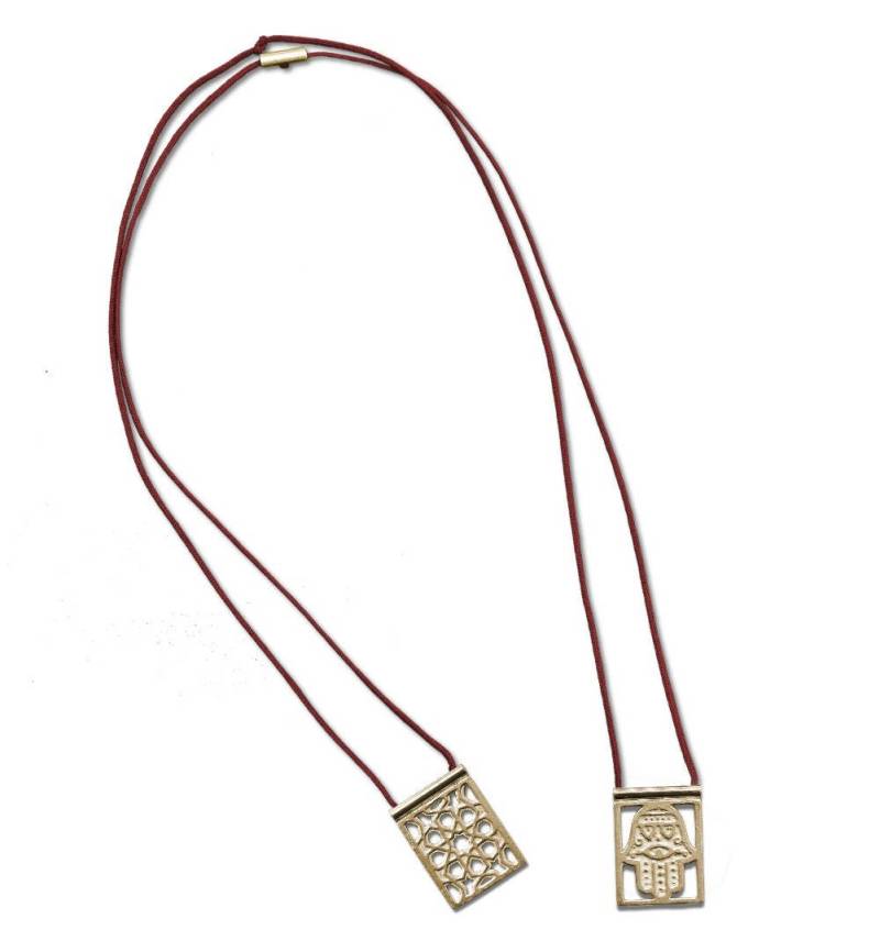 Hamsa Halskette Escapulario von ballestrin