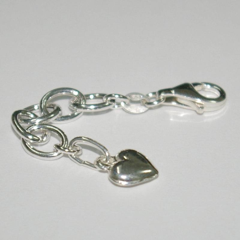 2 Zoll Sterling Silber 925 7 X 9 Mm Oval Rolo Kette Large Extender Mit 13 Karabinerverschluss Und Kleinem Herz Anhänger - Weltweit Kostenloser 2 Zoll Sterling Silber 925 7 X 9 Mm Oval Rolo Kette Large Extender Mit 13 Karabinerverschluss Und Kleinem Herz Anhänger - Weltweit Kostenloser von ballisilver