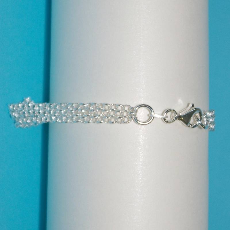 3 Stück Sterlingsilber 925 2, 5 Mm Round Rolo Kette Stränge Fußketten Lot - Custom Made Auf Ihre Größe Real Massiv Silber Free Shipping von ballisilver