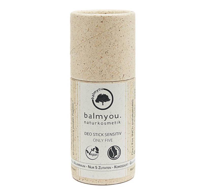 balmyou Deo-Stift Deo Stick - Sensitiv 50g balmyou Deo-Stift Deo Stick - Sensitiv 50g von balmyou