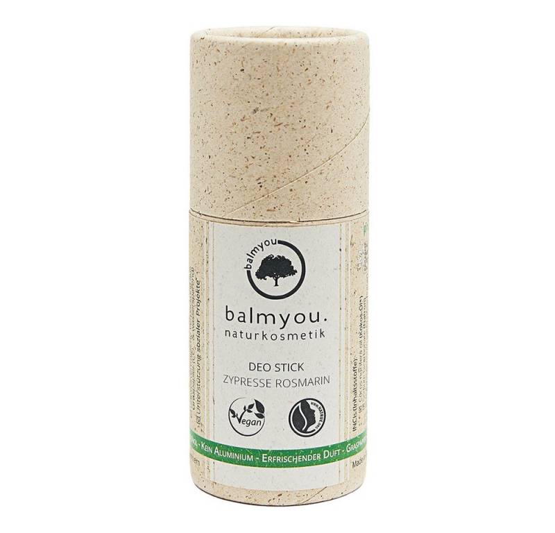 balmyou Deo-Stift Deo Stick - Zypresse Rosmarin 50g balmyou Deo-Stift Deo Stick - Zypresse Rosmarin 50g von balmyou