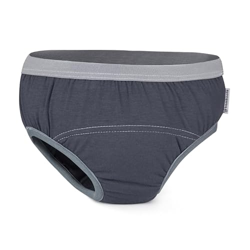 bamboolik Trainerhöschen | Größe 116-122, Grau von bamboolik