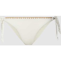 Banana Moon Bikini-Hose mit Schleifen-Details Modell 'DIMKA SANTAFE' in Offwhite, Größe XL von banana moon