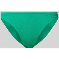 Banana Moon Bikini-Hose mit Strukturmuster Modell 'NAIDA SCRUNCHY' in Gruen, Größe M von banana moon