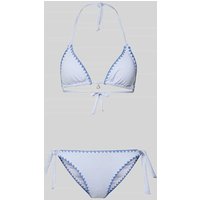 Banana Moon Bikini-Set mit Label-Detail Modell 'NUCODIMKA' in Hellblau, Größe XS von banana moon