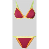 Banana Moon Bikini-Set mit Strukturmuster Modell 'TANEOFIABA SANTACOLOR' in Flieder, Größe XXL Banana Moon Bikini-Set mit Strukturmuster Modell 'TANEOFIABA SANTACOLOR' in Flieder, Größe XXL von banana moon