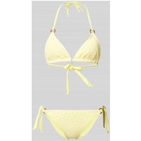 Banana Moon Bikini-Set mit Strukturmuster Modell 'YERODASIA SUNLACE' in Gelb, Größe XXL von banana moon