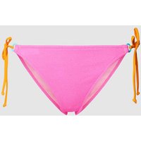 Banana Moon Bikini-Slip mit Label-Patch in Pink, Größe XL von banana moon
