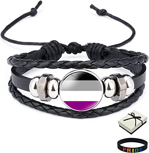 bangyao LGBTQ Zubehör Stolz Armband mit Geschenkbox, pansexueller Transgender Homosexuell Gay Trans Lesbian Bisexuelle Bi-Geschenke für Teenager Männer Frauen Valentinstag bangyao LGBTQ Zubehör Stolz Armband mit Geschenkbox, pansexueller Transgender Homosexuell Gay Trans Lesbian Bisexuelle Bi-Geschenke für Teenager Männer Frauen Valentinstag von bangyao