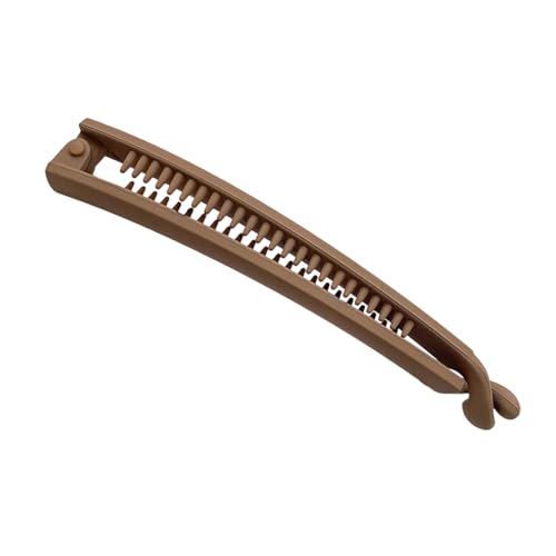 baojielai Bananen-Haarspange mit mattem Finish, für Damen und Mädchen, starker Halt, Pferdeschwanz, Dutt-Klemmen, tragbares Haarstyling-Zubehör von baojielai