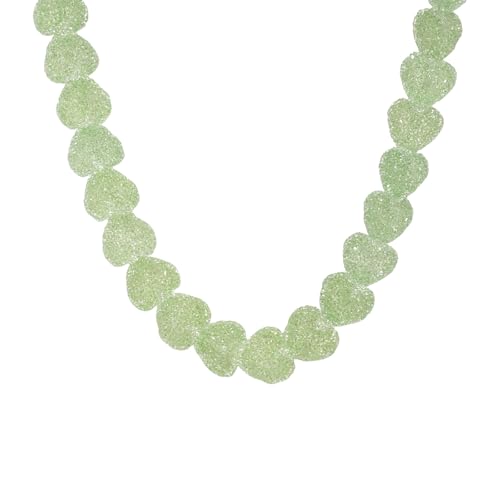 baojielai Bunte Halskette aus Kunstharz, einzigartiges Design, leicht, modisch, Halskette für Damen, 38+5cm, Harz baojielai Bunte Halskette aus Kunstharz, einzigartiges Design, leicht, modisch, Halskette für Damen, 38+5cm, Harz von baojielai