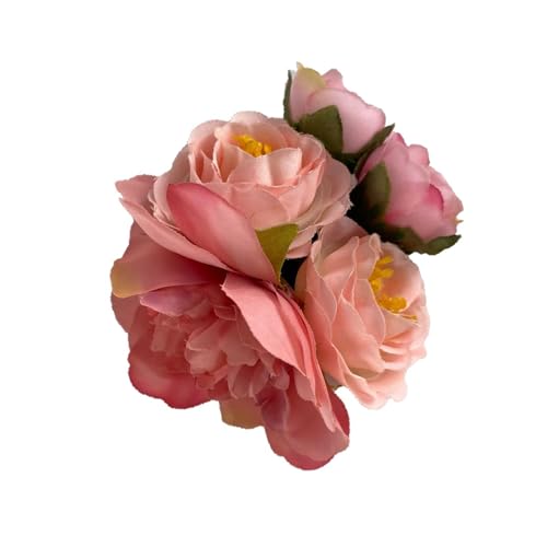 baojielai Elegante Kunstblumen-Haarspange für Damen, stilvolles Haar-Accessoire mit sicherem Griff, modische Blumen-Haarspange von baojielai