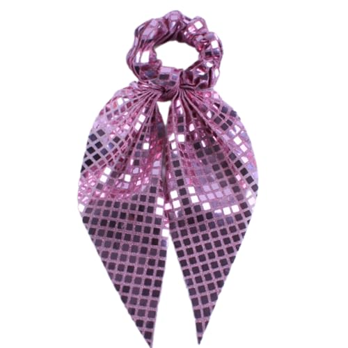 baojielai Glitzerndes Pailletten-Haargummi für Damen und Jugendliche, modisches Haarstyling, Haargummi für Partys und den täglichen Gebrauch von baojielai