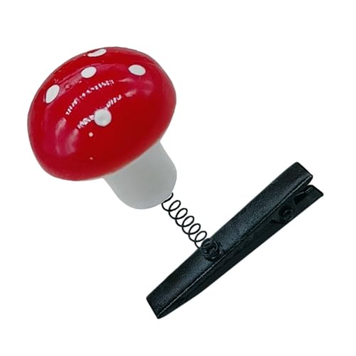 baojielai Haarspange für Mädchen, Pilzform, bezaubernder Kopfschmuck, Haarspangen, Pilzform, süße 2000er-Jahre-Mädchen-Haarnadeln von baojielai