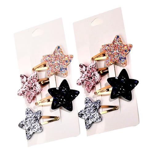 baojielai Haarspange für Mädchen, glitzernd, bezaubernder Kopfschmuck, Haarspangen, glitzernde Form, süße 2000er-Jahre-Mädchen-Haarnadeln von baojielai