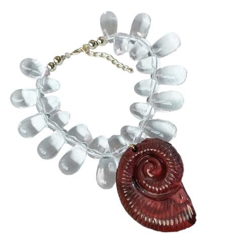 baojielai Halskette mit Muschel-Anhänger, leicht, für Strandurlaub und Freizeit-Outfits, as the pic show, Kunststoff / Harz, Kein Edelstein baojielai Halskette mit Muschel-Anhänger, leicht, für Strandurlaub und Freizeit-Outfits, as the pic show, Kunststoff / Harz, Kein Edelstein von baojielai