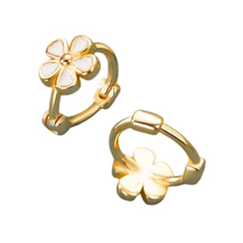 baojielai Japanische Gänseblümchen-Ohrringe, Blumen-Ohrstecker für Damen, Legierung, Schmuck für tägliche Outfits und besondere Anlässe, 2*2*2cm, Metall baojielai Japanische Gänseblümchen-Ohrringe, Blumen-Ohrstecker für Damen, Legierung, Schmuck für tägliche Outfits und besondere Anlässe, 2*2*2cm, Metall von baojielai