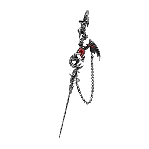 baojielai Schlangen-Piercing-Ohrringe aus Legierung für Frauen mit einzigartiger Mischung aus modernen chinesischen Designs und süßen, coolen Stilen baojielai Schlangen-Piercing-Ohrringe aus Legierung für Frauen mit einzigartiger Mischung aus modernen chinesischen Designs und süßen, coolen Stilen von baojielai