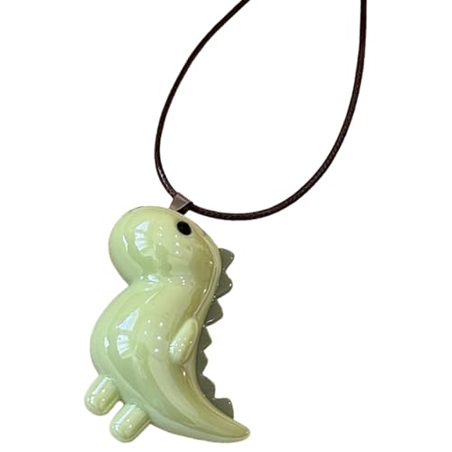 baojielai Süßer Elefanten-Dinosaurier-Halskette, lange Kordelkette, Choker, einzigartiger Tier-Anhänger, Modeschmuck für Frauen, as the pic show, Harz, Kein Edelstein baojielai Süßer Elefanten-Dinosaurier-Halskette, lange Kordelkette, Choker, einzigartiger Tier-Anhänger, Modeschmuck für Frauen, as the pic show, Harz, Kein Edelstein von baojielai