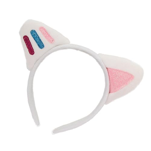 baojielai Verstellbare Tierohren Stirnbänder Plüsch Cosplay Ohren Haarreifen Mode Stirnbänder für Partys oder den Alltag von baojielai